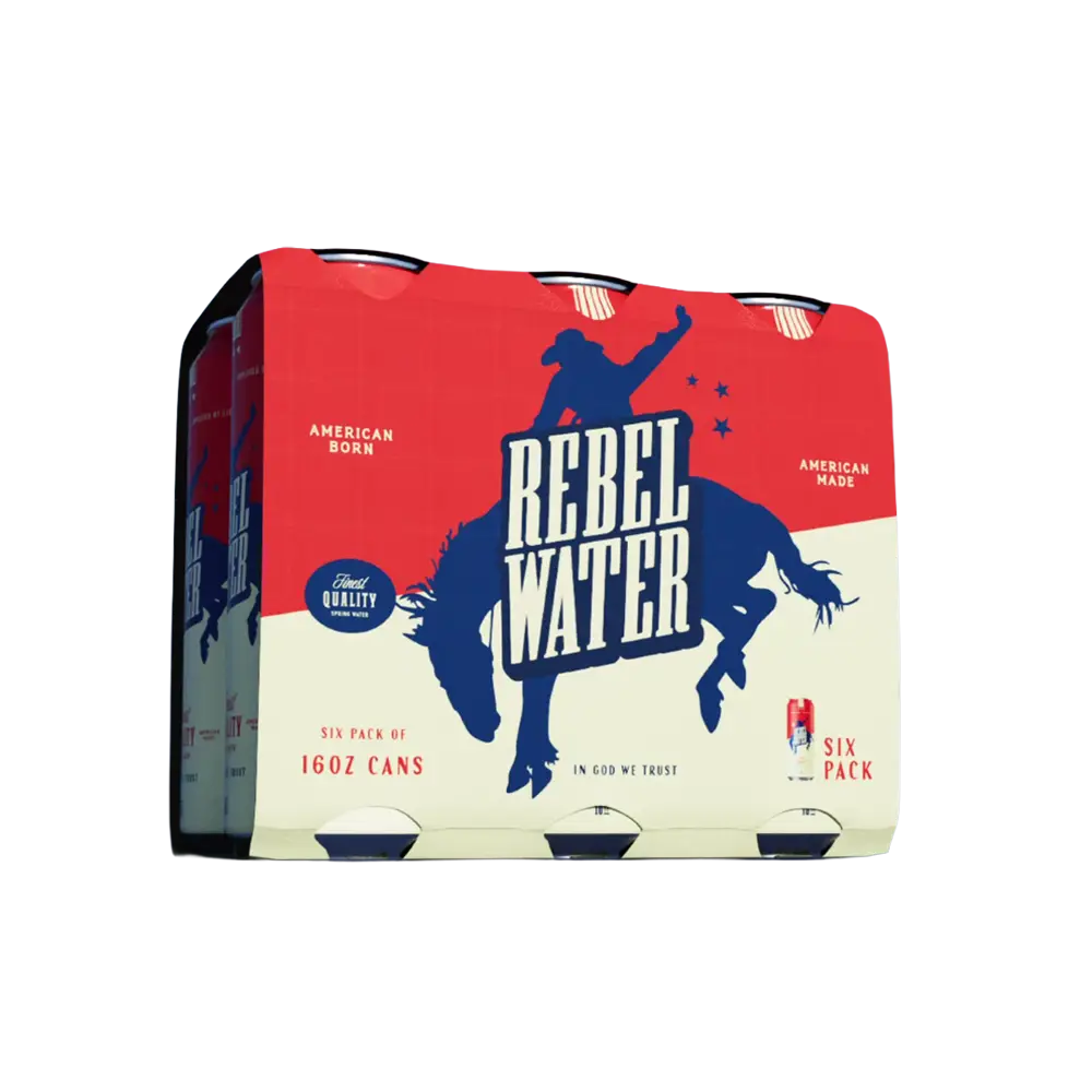 Spring Water - 6 pack - 16oz cans